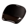Килимок для миші Fellowes Crystal з гелевою подушкою Black (043859527175)