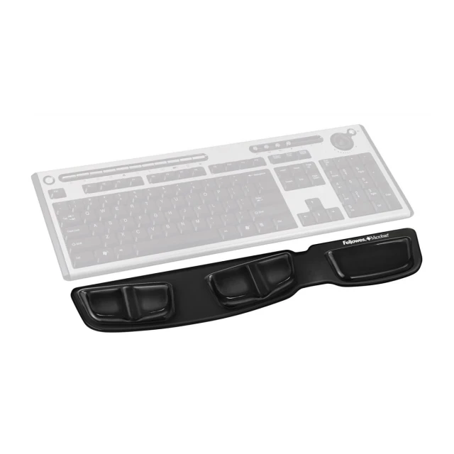 Підставка під клавіатуру Fellowes Health-V Fabrik Black (043859536511)