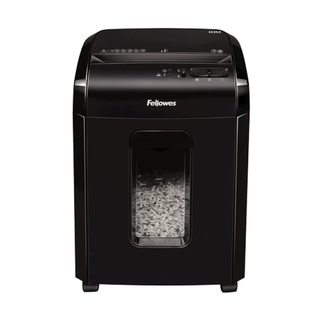 Шредер Fellowes Powershred 10M P-4 19 л Black (043859743537)