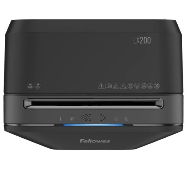 Шредер Fellowes Powershred LX200 P-4 T-4 22 л Black (043859763801)