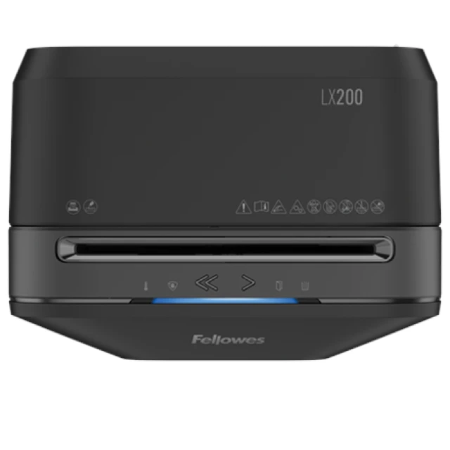 Шредер Fellowes Powershred LX200 P-4 T-4 22 л Black (043859763801)