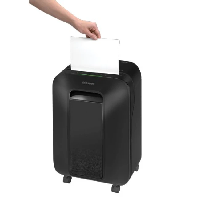 Шредер Fellowes Powershred LX200 P-4 T-4 22 л Black (043859763801)