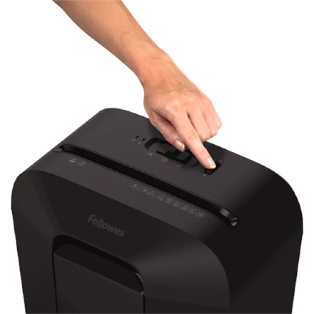Шредер Fellowes Powershred LX45 Cross-Cut P-4 17 л Black (043859764778)