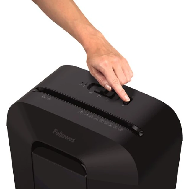 Шредер Fellowes Powershred LX45 Cross-Cut P-4 17 л Black (043859764778)