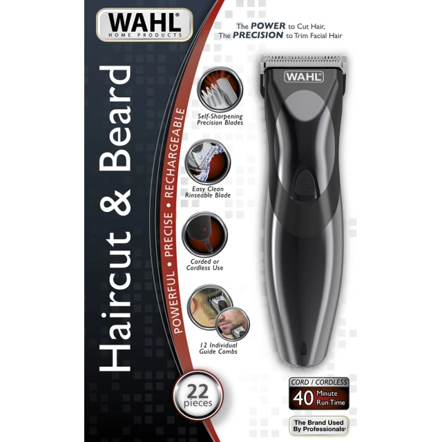 Машинка для стрижки Wahl 09639-816 Black (043917963556)