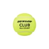 М'ячі тенісні Dunlop Club All Court, 3 шт., Yellow (4556618199)
