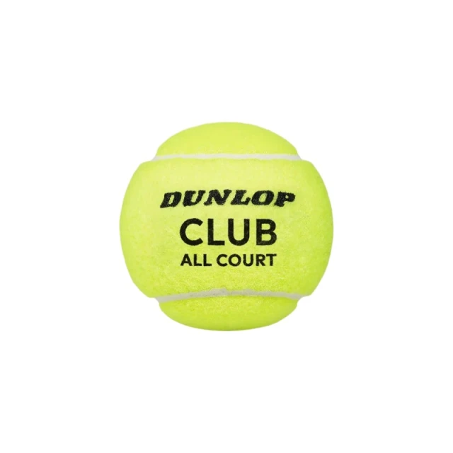 М'ячі тенісні Dunlop Club All Court, 3 шт., Yellow (4556618199)