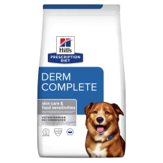 Ветеринарна дієта для собак Hill's Prescription Diet Derm Complete 12 кг (052742038704)