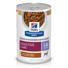 Влажный корм для собак Hill's Prescription Diet i/d Low Fat с курицей и овощами 354 г (052742039879)