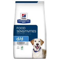 Ветеринарна дієта для собак Hill's Prescription Diet d/d Food Sensitivities з качкою та рисом 4 кг (052742041728)