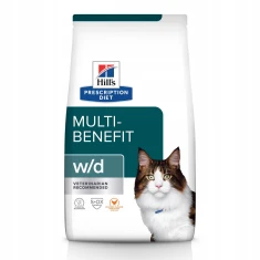 Ветеринарна дієта для котів Hill's Prescription Diet Feline w/d Multi-Benefit 3 кг (052742042251)