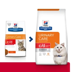 Сухий корм для котів Hill's Prescription Diet Urinary Care c/d Multicare Stress з куркою 3 кг (052742044330)