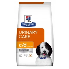 Ветеринарна дієта для собак Hill's Prescription Diet Urinary Care c/d Multicare 4 кг (052742052144)