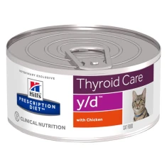 Вологий корм для котів Hill's Prescription Diet y/d Thyroid Care 156 г (052742149608)