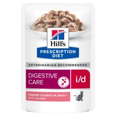 Вологий корм для котів Hill's Prescription Diet i/d з лососем 85 г (052742188317)