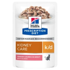 Вологий корм для котів Hill's Prescription Diet k/d з лососем 85 г (052742341002)