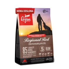 Сухий корм для собак Orijen Regional Red з яловичиною, диким кабаном, ягням та свининою 2 кг (064992184209)