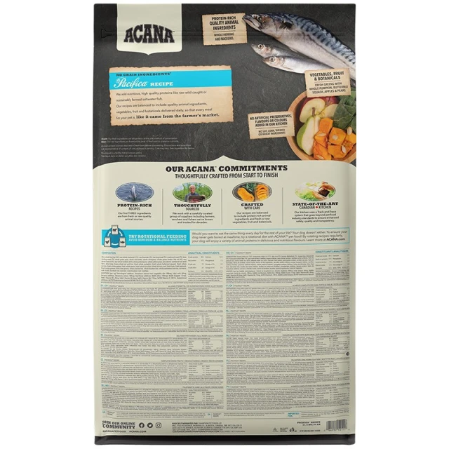 Сухий корм для собак ACANA Highest Protein Pacifica 11,4 кг (064992541118)