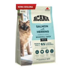 Сухий корм для котів ACANA Bountiful Catch з лососем і оселедцем 1,8 кг (064992714437)