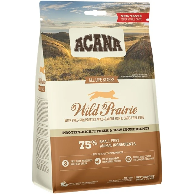 Сухий корм для котів ACANA Wild Prairie 340 г (064992714550)