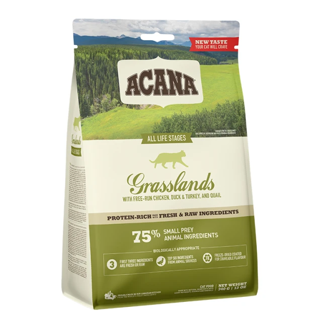 Сухой корм для кошек ACANA Grasslands 340 г (064992714697)