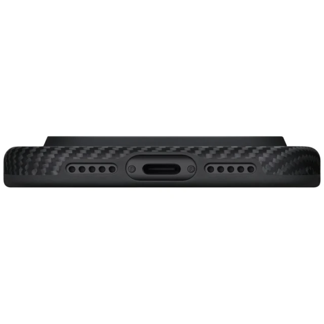 Чехол Pitaka Aramid UltraGuard для iPhone 17 Pro Black Grey with MagSafe (KI1701PB)