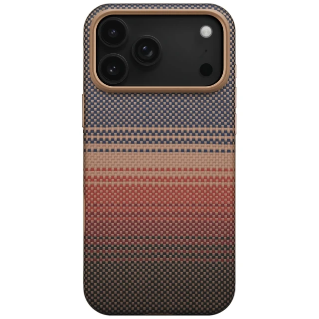 Чохол Pitaka Aramid UltraGuard для iPhone 17 Pro Sunset with MagSafe (KI1702BP)