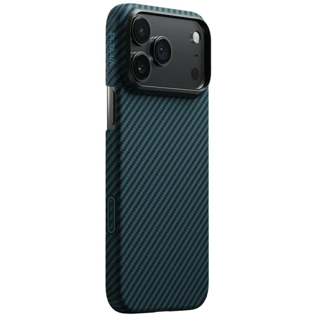 Чохол Pitaka Ultra-Slim для iPhone 17 Pro Black Blue with MagSafe (KI1706BP)