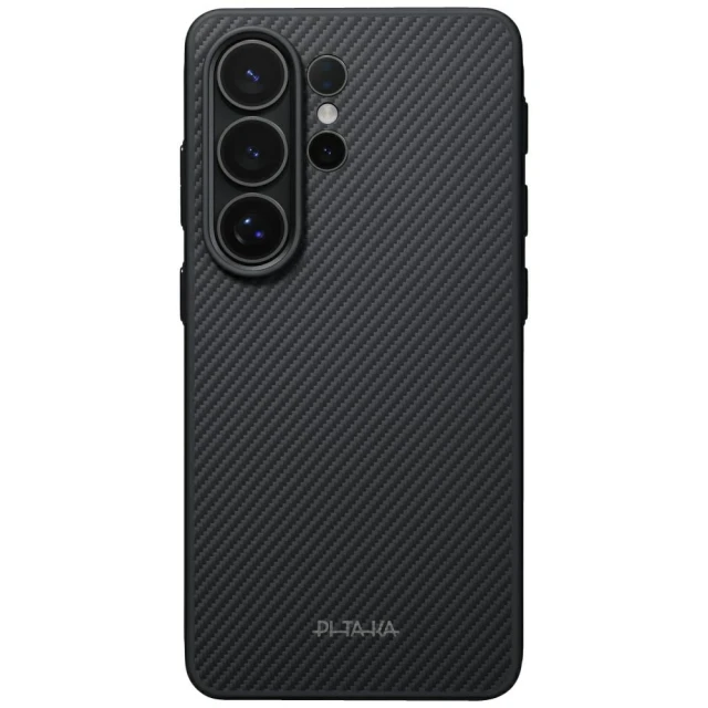 Чохол Pitaka Cairn Case для Samsung Galaxy S26 Ultra Black-Gray with MagSafe (PBS2601U)