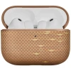 Чехол Pitaka Aramid Fiber для AirPods Pro 3 золотистый (APM2504)