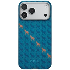 Чохол Pitaka Happiness Rides Edge Case для iPhone 17 Pro Max Indigo with MagSafe (HR1702PM)