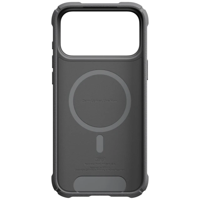 Чехол Pitaka Cairn Case для iPhone 18 Pro Max | 17 Pro Max Black Grey (KI1801CPM2)