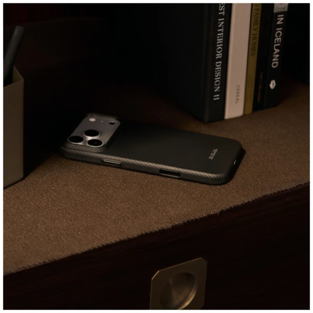 Чехол Pitaka Summa Case для iPhone 18 Pro Max | 17 Pro Max Grey (KI1801SPM)