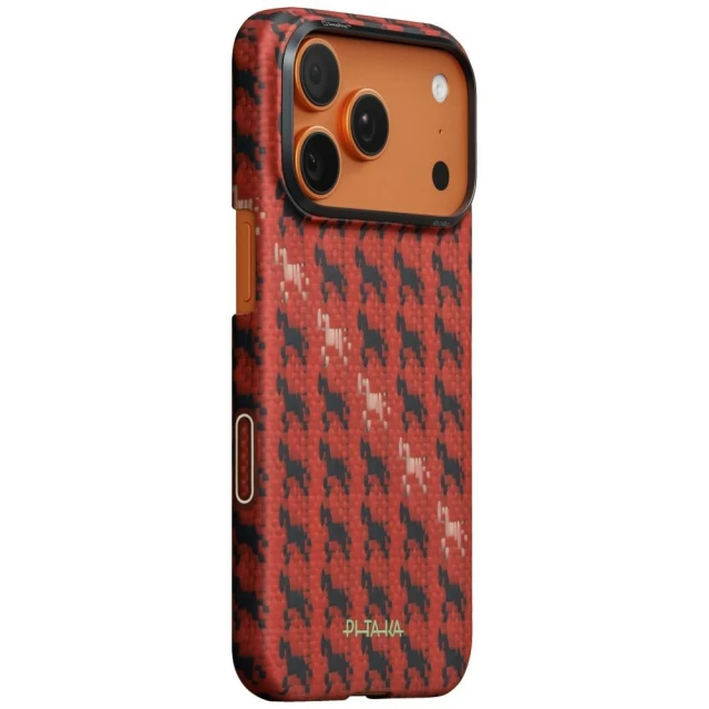 Чохол Pitaka Edge Case Happiness Rides In для iPhone 17 Pro Red (HR1708P)