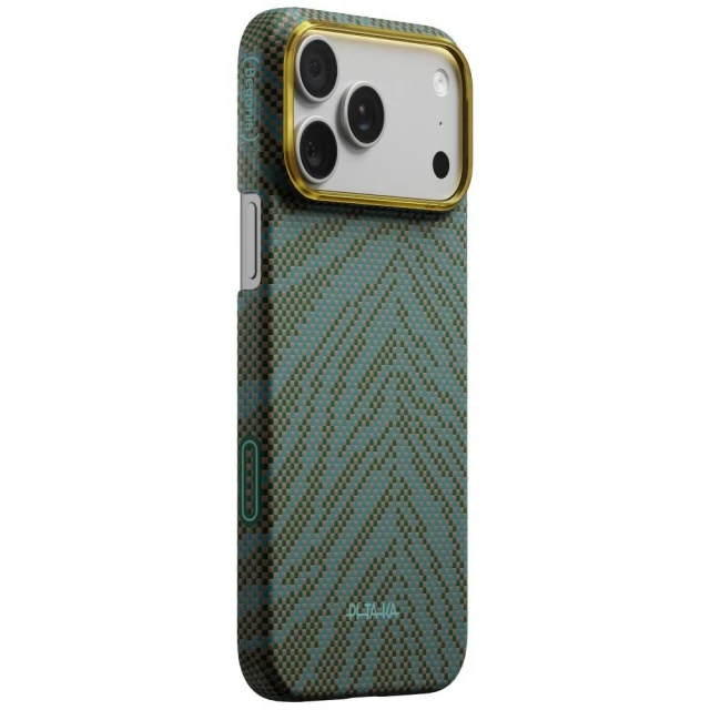 Чохол Pitaka Edge Case Breath of Veins для iPhone 17 Pro Green (BV1703P)