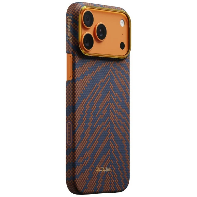Чохол Pitaka Edge Case Breath of Veins для iPhone 17 Pro Max Orange (BV1701PM)