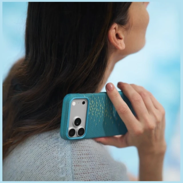 Чехол Pitaka Edge Case для iPhone 18 Pro | 17 Pro Lucid Blue (KI1812P)