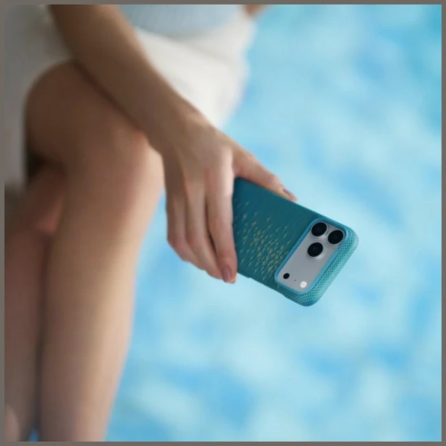 Чехол Pitaka Edge Case для iPhone 18 Pro | 17 Pro Lucid Blue (KI1812P)