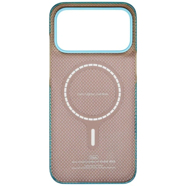 Чохол Pitaka Edge Case для iPhone 18 Pro Max | 17 Pro Max Blue (KI1812PM)