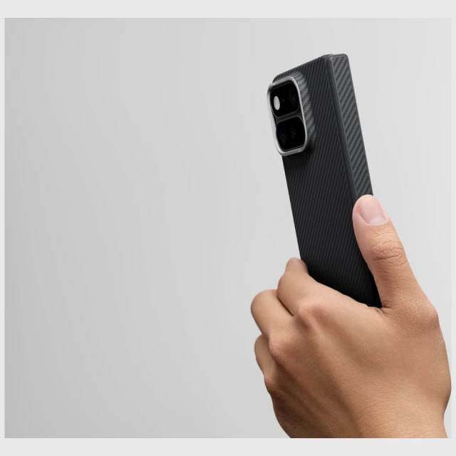 Чехол Pitaka Edge Case для Google Pixel 11 Pro Fold Black Grey (GPB2601PF)