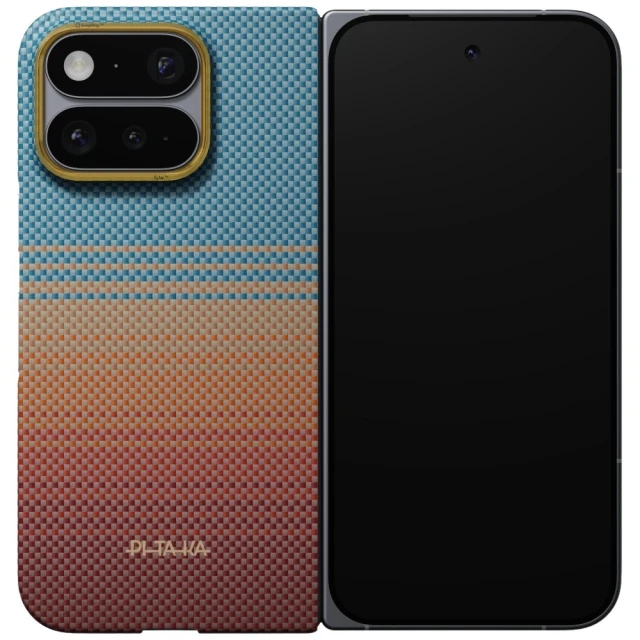 Чохол Pitaka California Dream 01 Edge Case для Google Pixel 11 Pro Fold Orange (GPB2602PF)
