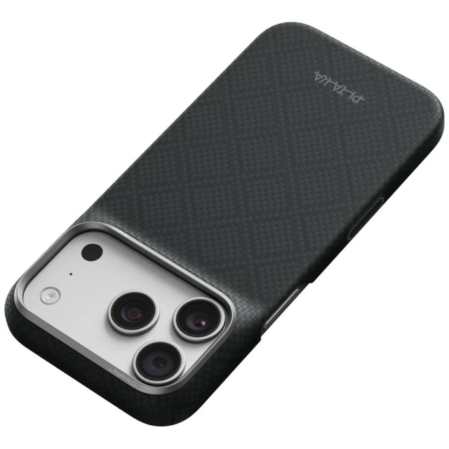 Чохол Pitaka Edge Case Argyle для iPhone 18 Pro | 17 Pro Black (KI1815P)