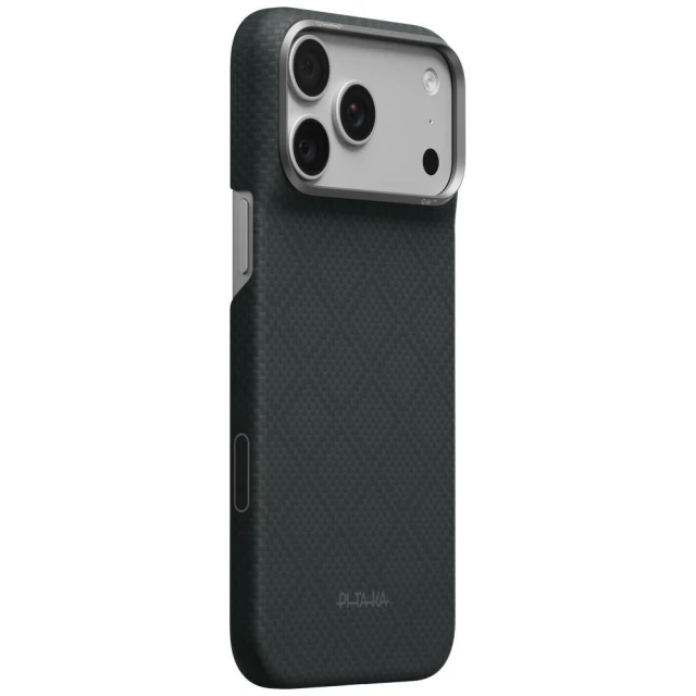 Чохол Pitaka Edge Case Argyle для iPhone 18 Pro Max | 17 Pro Max Black (KI1815PM)