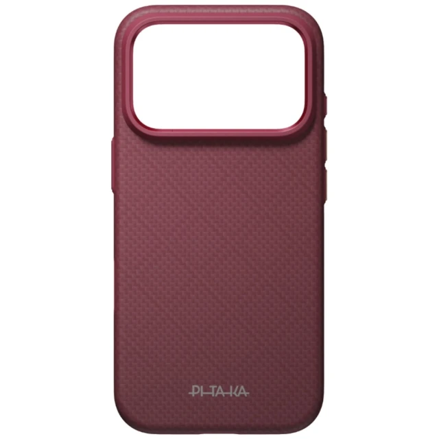 Чохол Pitaka Summa Case для iPhone 18 Pro | 17 Pro Burgundy (KI1805SP)