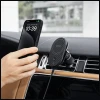 Автотримач з функцією бездротової зарядки Pitaka MagEZ Pro 2 15W Black Grey with MagSafe (CM2402N)