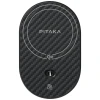 Автотримач з функцією бездротової зарядки Pitaka MagEZ Pro 2 15W Black Grey with MagSafe (CM2402N)