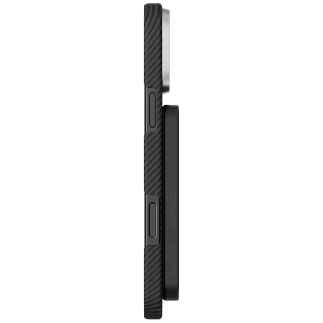 Powerbank Pitaka Aramid Fiber 5000 mAh Qi2 Black-Grey (PBQ2401)