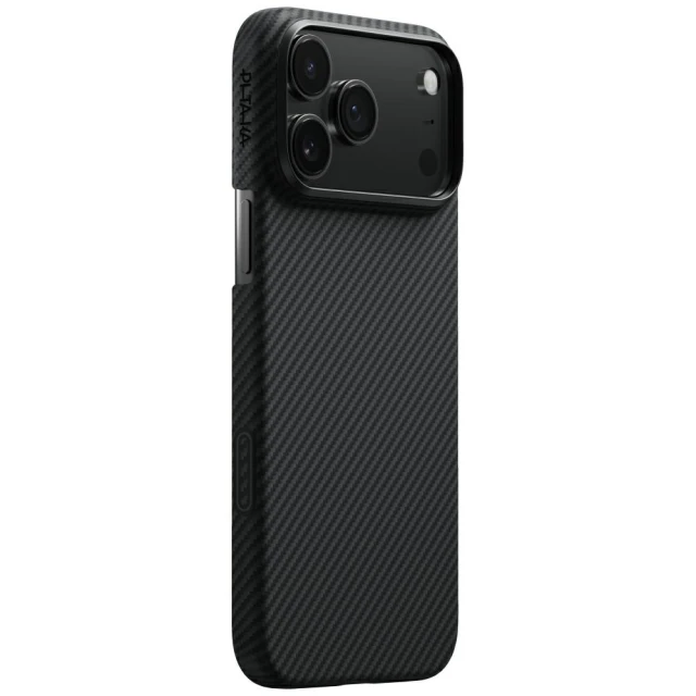 Чохол Pitaka Ultra-Slim для iPhone 17 Pro Black Grey with MagSafe (KI1701BP)