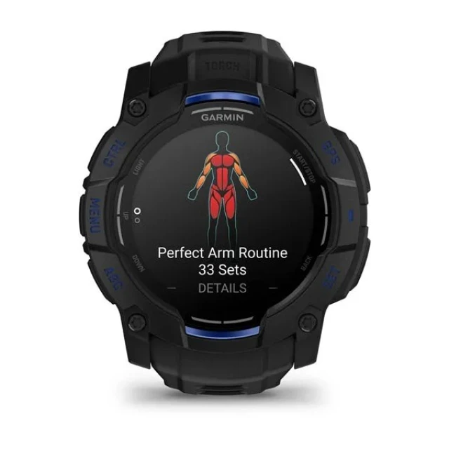 Смарт-годинник Garmin Instinct 3 45 мм Black (100666537)