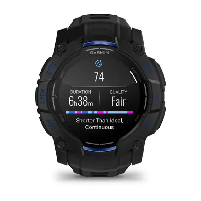 Смарт-годинник Garmin Instinct 3 45 мм Black (100666537)